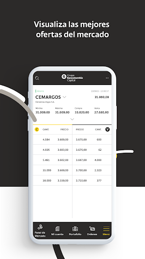 eTrading Bancolombia ekran görüntüsü