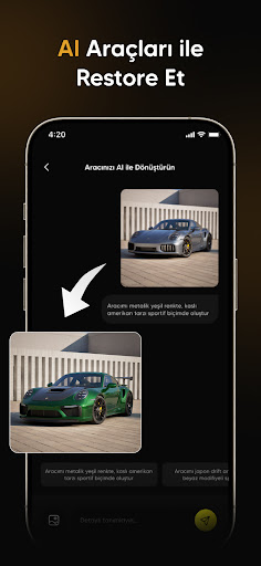 CarMod - AI ile Araç Modifiye ekran görüntüsü