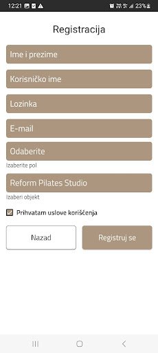 Reform Studio Pilates ekran görüntüsü