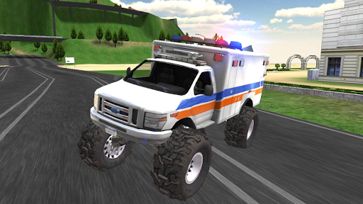 Monster Truck Driving Rally ekran görüntüsü