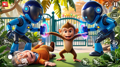 I Am Zoo Monkey Life Simulator ekran görüntüsü