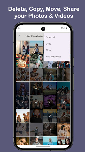 Gallery Lite - Photos, Videos ekran görüntüsü
