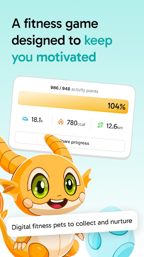 Motion - Steps & Fitness Game ekran görüntüsü