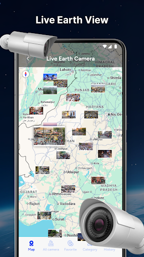 GPS Map: Live Earth Camera 3D ekran görüntüsü