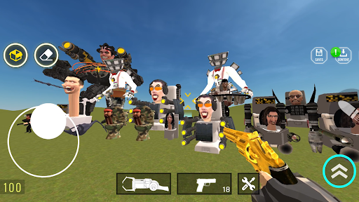 Nextbots In Playground mod ekran görüntüsü