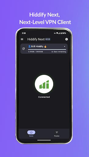 Hiddify ekran görüntüsü