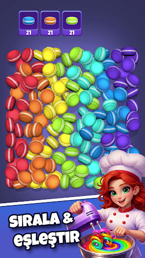 Triple Treats 3D: Pastane ekran görüntüsü