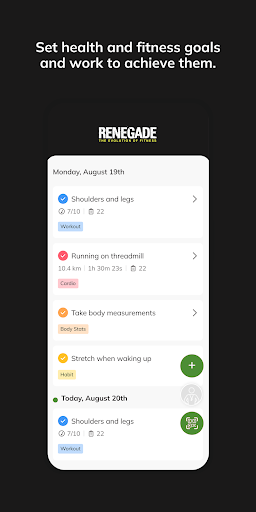 Renegade Gyms ekran görüntüsü