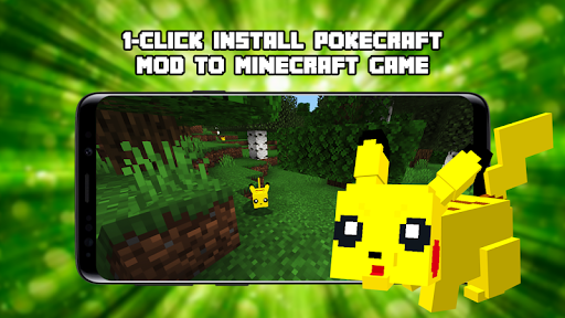 Mod PokeCraft for Minecraft ekran görüntüsü