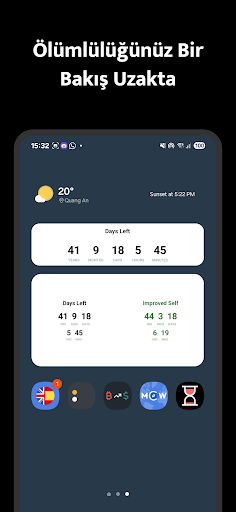 Life Expectancy AI Countdown ekran görüntüsü