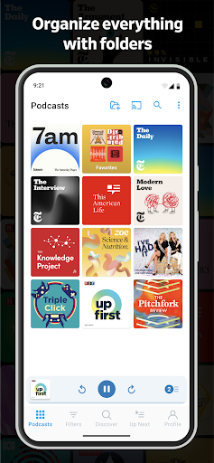 Pocket Casts - Podcast App ekran görüntüsü