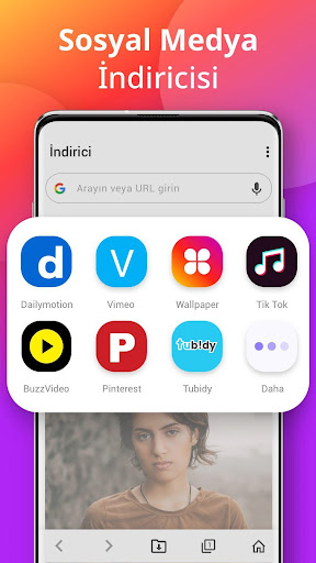 İndirici ekran görüntüsü