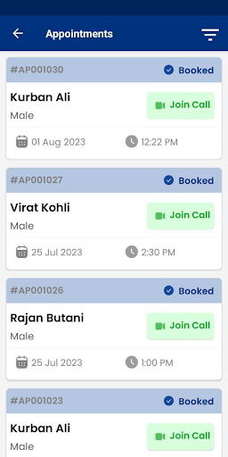BCCI TeleConsult Provider ekran görüntüsü