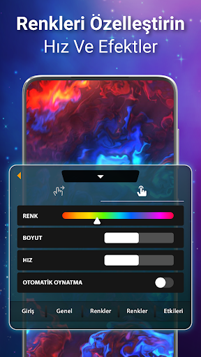 Magic Fluid live wallpaper 4D ekran görüntüsü