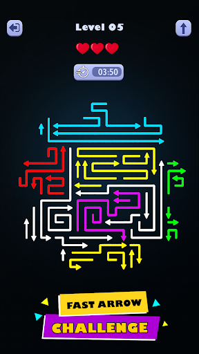Arrow Path Puzzle Escape ekran görüntüsü