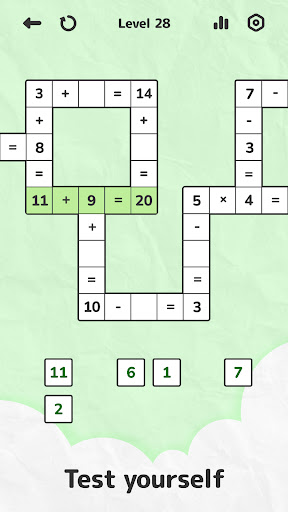 Matematik Sayı - Bulmaca Oyunu ekran görüntüsü