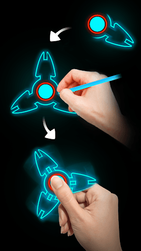 Draw Finger Spinner ekran görüntüsü