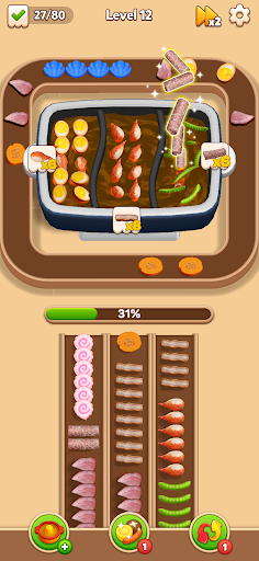 Hotpot Fever: Food Games ekran görüntüsü