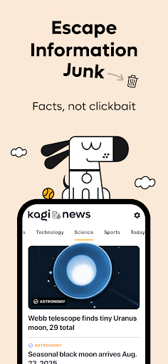 Kagi News ekran görüntüsü