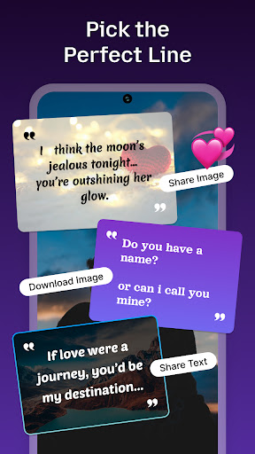Flirty Messages & Pickup Lines ekran görüntüsü