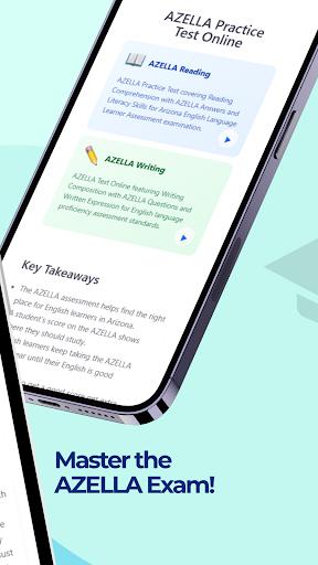 AZELLA Practice Test ekran görüntüsü