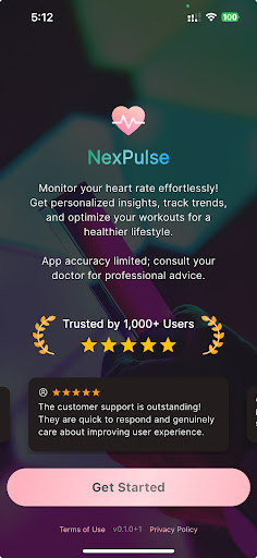 MyPulse - Heart Rate Monitor ekran görüntüsü