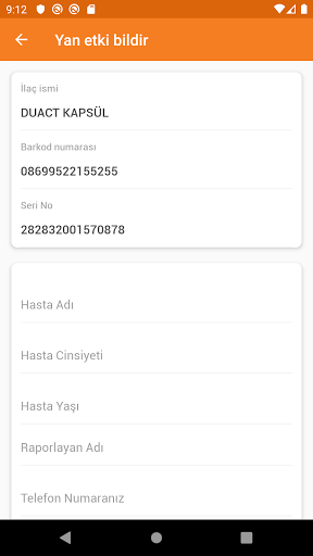 İlaç Takip Sistemi (İTS) Mobil ekran görüntüsü
