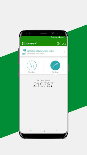 Garanti BBVA Cep Şifrematik ekran görüntüsü