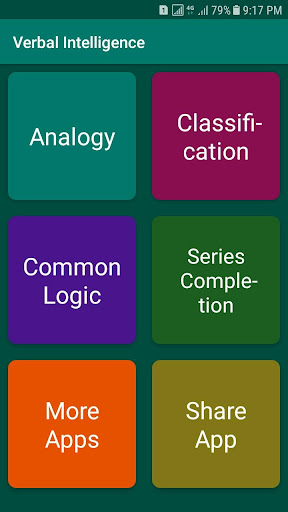 Verbal Logical Reasoning Intel ekran görüntüsü