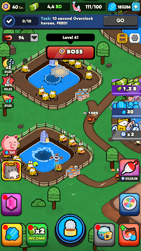 Fisher Cat Town Tycoon ekran görüntüsü