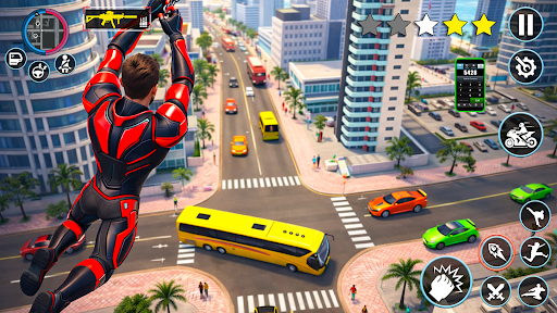 Spider Hero Fight City Rescue ekran görüntüsü