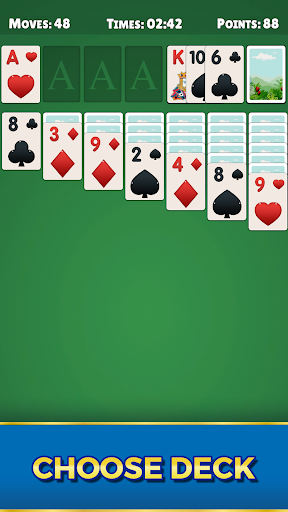 Solitaire - Classic Big Cards ekran görüntüsü