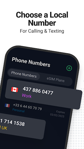 Call.com: 2nd Phone Number App ekran görüntüsü