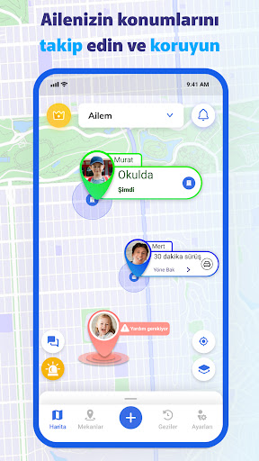 Connected: Aile Konum Takibi ekran görüntüsü