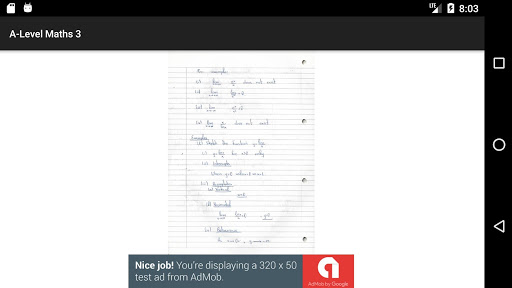 A-Level Mathematics (Part 3) ekran görüntüsü