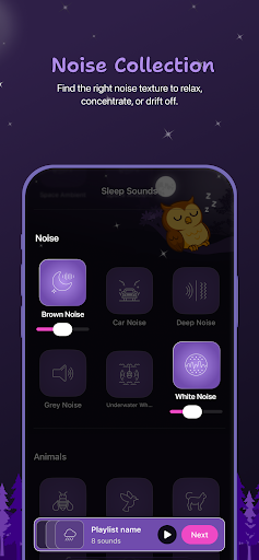 OWL - Sleep Sounds & Relaxing ekran görüntüsü