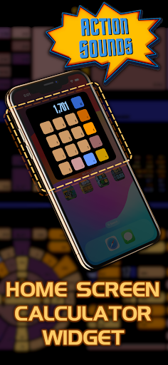 Sci-Fi Calculator Widget ekran görüntüsü