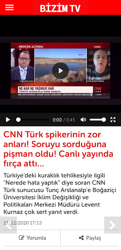 Bizim TV ekran görüntüsü