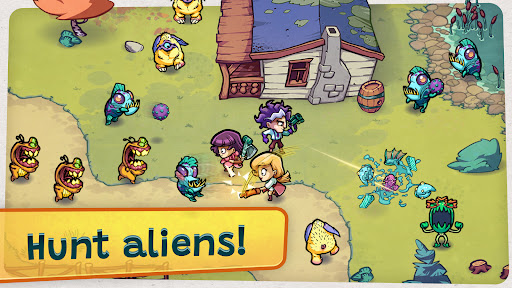 Alien Food Invasion ekran görüntüsü