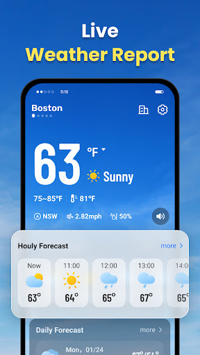 Live Weather: Daily Forecast ekran görüntüsü