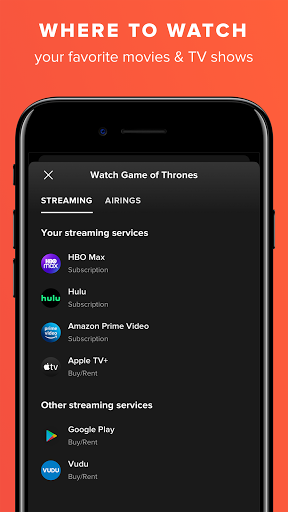 TV Guide ekran görüntüsü