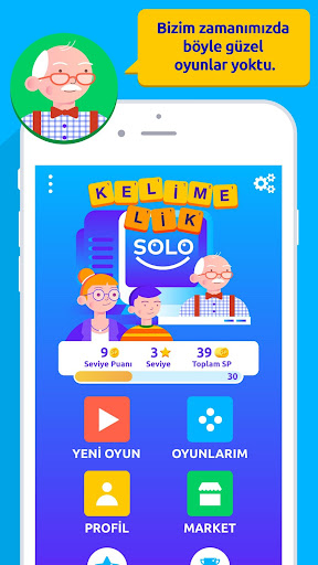 Kelimelik Solo ekran görüntüsü