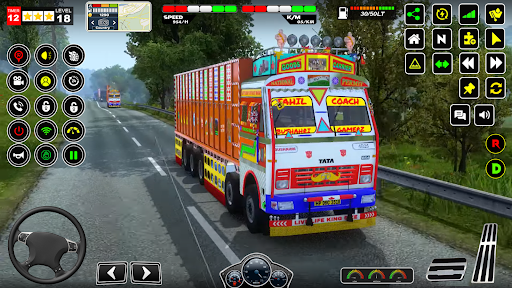 Indian Truck Drive Offroad 3D ekran görüntüsü