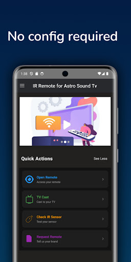 Remote for AstroSound tv ekran görüntüsü