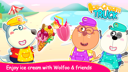 Wolfoo 's Ice Cream Truck ekran görüntüsü