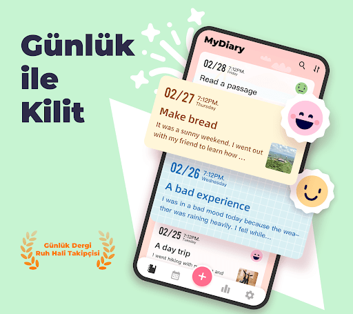 Kilitli Günlük: Günlük Tutma ekran görüntüsü