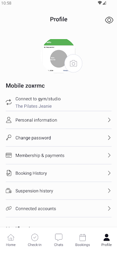 The Pilates Jeanie ekran görüntüsü