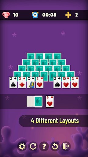 TriPeaks Solitaire: Kart Oyunu ekran görüntüsü