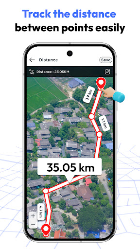 GPS Alan Ölçümü - FieldCalc ekran görüntüsü