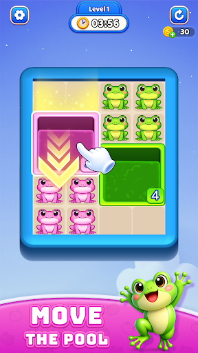 Frog Away: Color Hole ekran görüntüsü